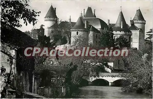 Ansichtskarte AK Verteuil (Charente) Le chateau et le Pont sur la Charente