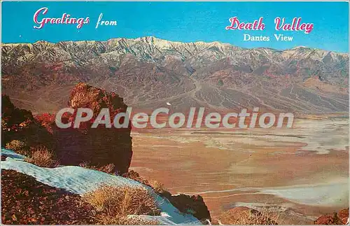 Cartes postales Dante's View Death Valley Monument California