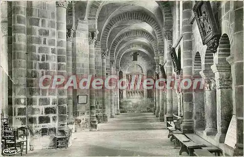 Cartes postales Eglise de Souvigny (Allier) Grand Collateral Nord (XIIe s)