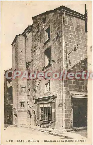 Cartes postales Besse Chateau de la Reine Margot