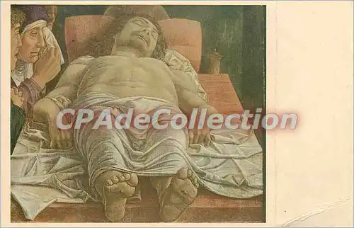 Cartes postales Cristo Morto Andrea Mantegna Milani Pinacoteca di Brera