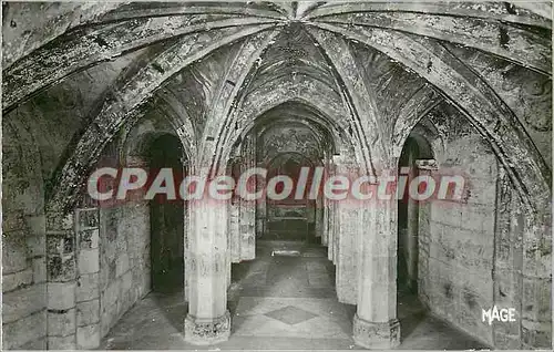 Cartes postales Auxerre (Yonne) Crypte de l'Eglise Saint Germain Chapelle Saint Maxime (XIIIe s)