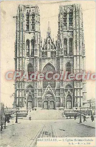 Cartes postales Bruxelles L'Eglise Sainte Gudule