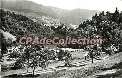 Ansichtskarte AK Uriage les Bains (Isere) Les Gorges du Sonnant Le chateau