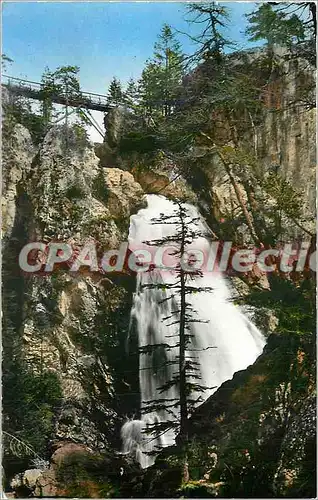 Ansichtskarte AK La Suisse Nicoise St Martin Vesubie (A M) Alt 960 m Cascade du Boreon