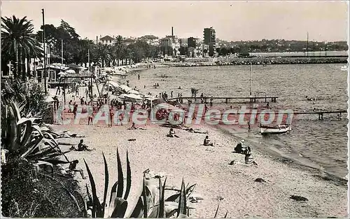 Ansichtskarte AK La Cote D'Azur Golfe Juan (A M) Vue generale de la Plage