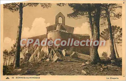 Cartes postales Bormes les Mimosas La Chapelle