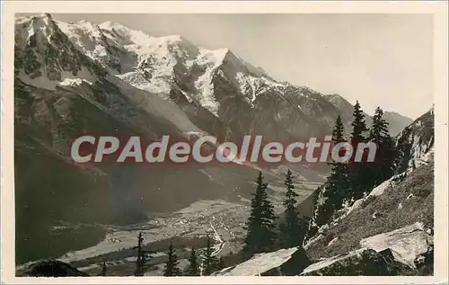 Cartes postales Chamonix Mont Blanc Vue aerienne