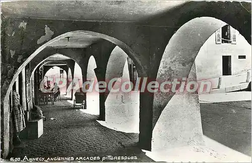 Cartes postales Annecy Ancienne Arcades Pittoresque