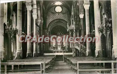 Cartes postales Pelerinage de N D de la Salette Interieur de la Basilique