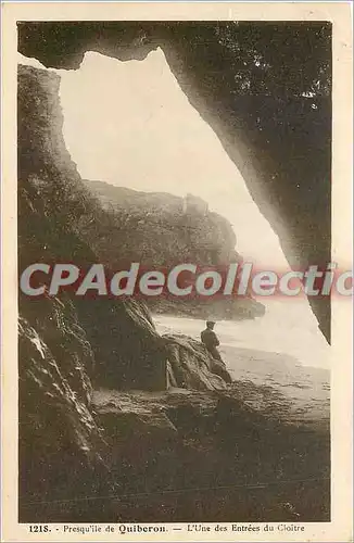 Cartes postales Presqu'il de Quiberon L'Une des entrees du Cloitre