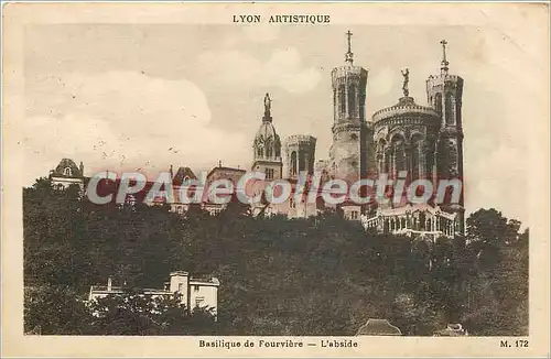 Ansichtskarte AK Lyon Artistique Basilique de Fourviere L'Abside