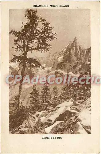 Cartes postales Chamonix Mont Blanc Aiguille du Dru