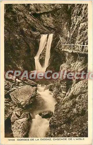 Ansichtskarte AK Gorges de la Diosaz Cascade de l'Aigle