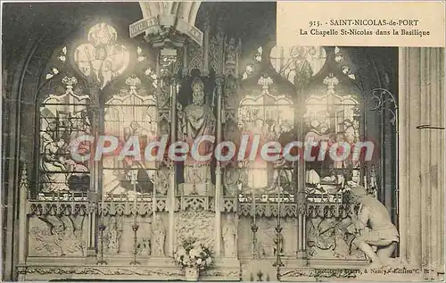 Cartes postales Saint Nicolas du Port La chapelle St Nicola dans la Basilique