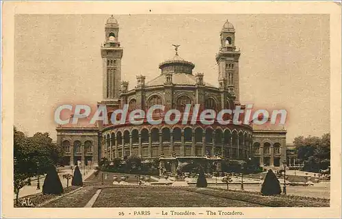 Cartes postales Paris Le Trocadero