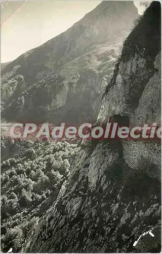 Ansichtskarte AK Toute la France route du Col d'Aubisque a la sortie du Tunnel