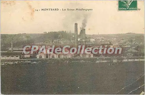 Cartes postales Montbard Les Usines Metallirgiques