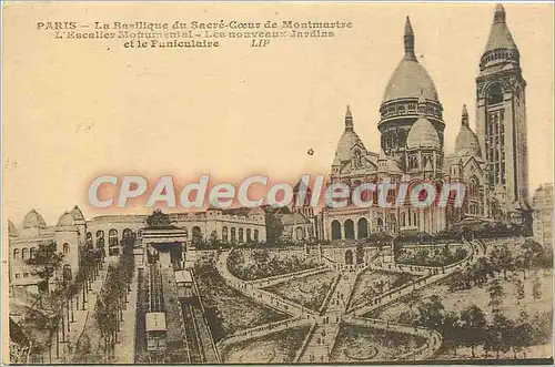 Cartes postales Paris La Basilique du Sacre Coeur de Montmartre