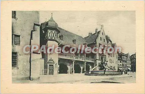 Cartes postales Colmar Ancienne Douane et Fontaine Schwendi