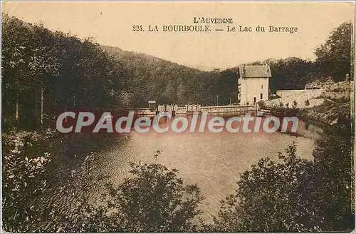 Cartes postales La Bourboule Le Lac du Barrage