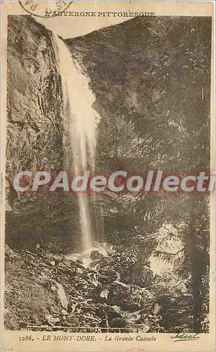 Cartes postales Le Mont Dore La Grande Cascade