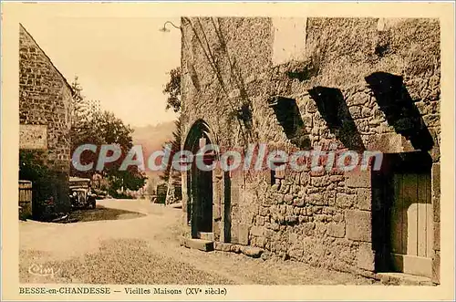 Cartes postales Besse en CHandesse Vieilles Maisons (XVe s)