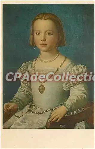 Cartes postales Donna Maria de Medici Bronzino Firenze Galleria Uffizi