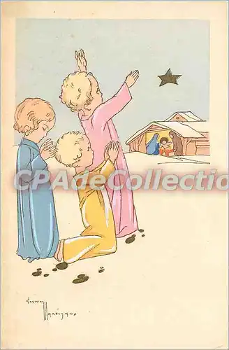 Cartes postales enfants Gaston Qr�chaux