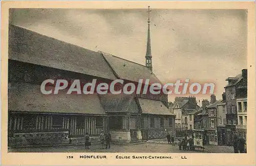 Cartes postales Honfleur Eglise Sainte Catherine