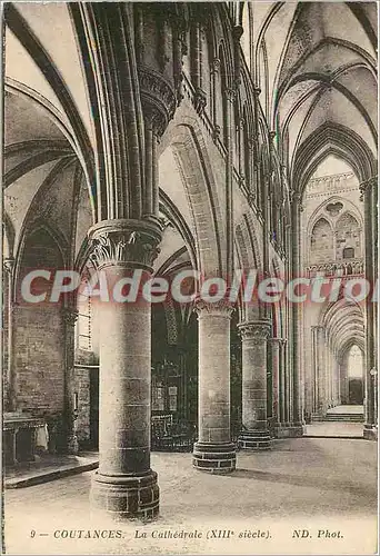 Cartes postales Coutances La Cathedrale (XIIIe s)