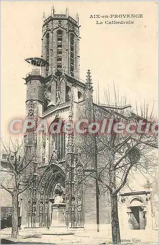 Cartes postales Aix en Provence la Cathedrale