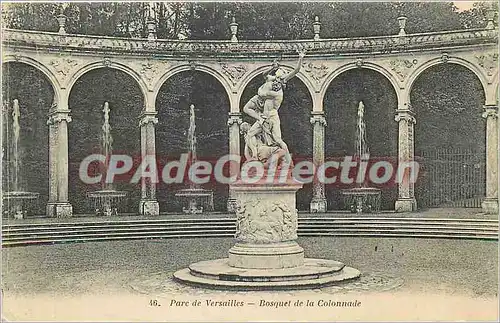 Cartes postales Pont de Versailles Bosquet de la Colonnade