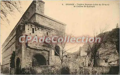 Cartes postales Orange Theatre Romain (Cote du Cirque) et Colline St Eutrope