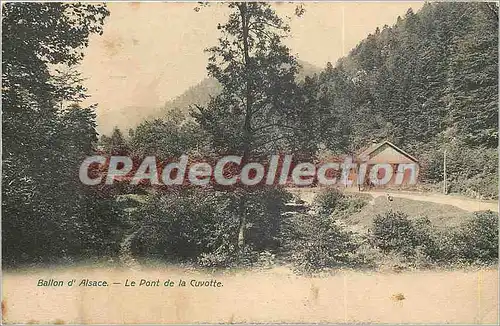 Cartes postales Ballon d'Alsace le Pont de la Cuvotte