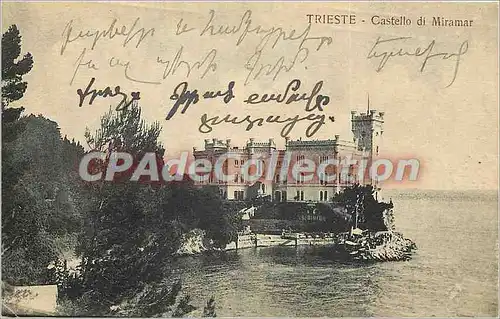 Cartes postales Trieste Castello di Miramar