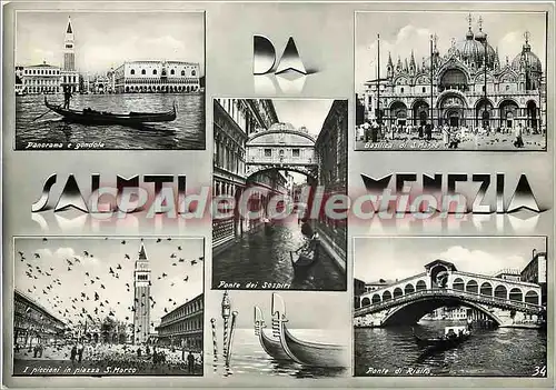 Moderne Karte Ardon Venezia Rip Vietata