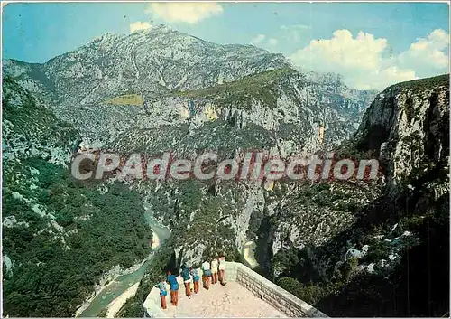 Cartes postales moderne Les Gorges Pittoresques du Verdon Balcon de la Mescla