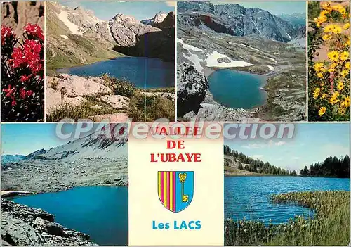 Cartes postales moderne Vallee de l'Ubaye les Lacs