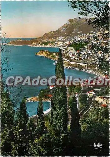 Cartes postales moderne Monte Carlo Vu de Roquebrune