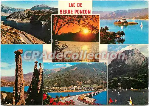 Cartes postales moderne Lac de Serre Poncon