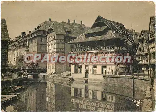 Moderne Karte Le Vieux Strasbourg Les vieilles tanneries du Bain aux Plantes