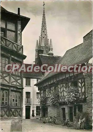 Cartes postales moderne Jossemin (Morbihan) Vieilles maisons du XVe s