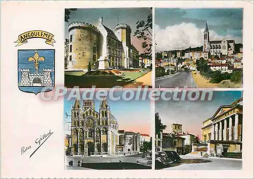 Cartes postales moderne Angouleme Chte Hotel de Ville Quartier St Ausonne
