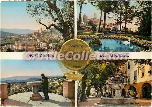 Cartes postales moderne Souvenir de Grasse (A M)