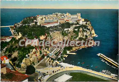 Cartes postales moderne La Cote d'Azur Le rocher de Monaco