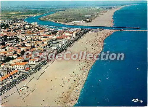 Cartes postales moderne Valras Plage (Herault) Vue aerienne de la Station la Plage