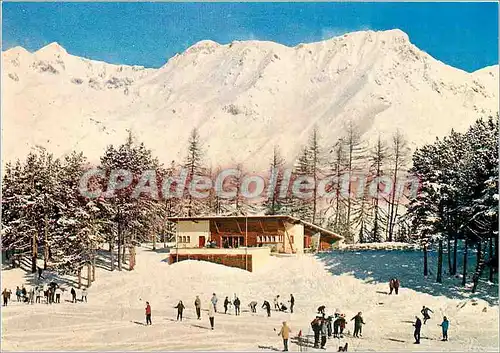 Cartes postales moderne Bareges (H P) Alt 1300 m le Bar de la Laquette vu des Pistes