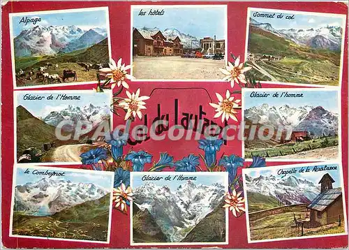 Cartes postales moderne Route des Grandes Alpes Col du Lautaret (HA) alt 2085 m Souvenir