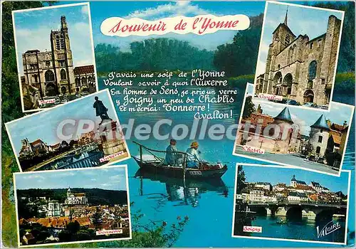 Cartes postales moderne Souvenir de l'Yonne